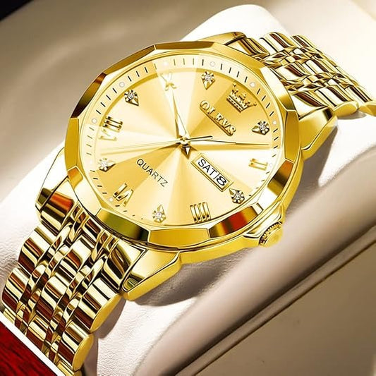 RELOJ OLEVS™ ORO PREMIUM